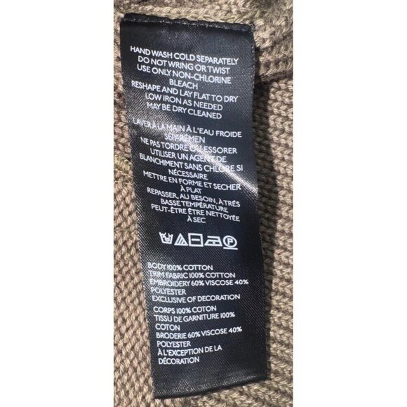 Urban Outfitters Silence + Noise Floral Applique Hook Eye Sweater Top Sz XS - Picture 8 of 8